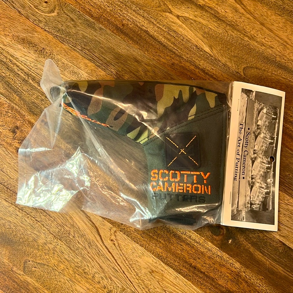 Camo 2017 Scotty Cameron Club Head Cover new in bag
